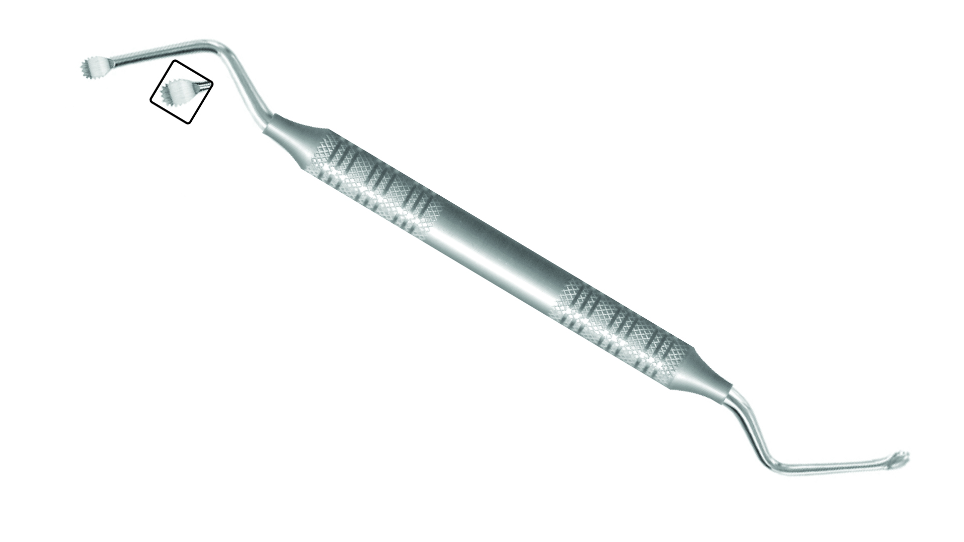 Best Surgical Curettes Spoon with Serrated #LUCAS 85S, 1/Pk