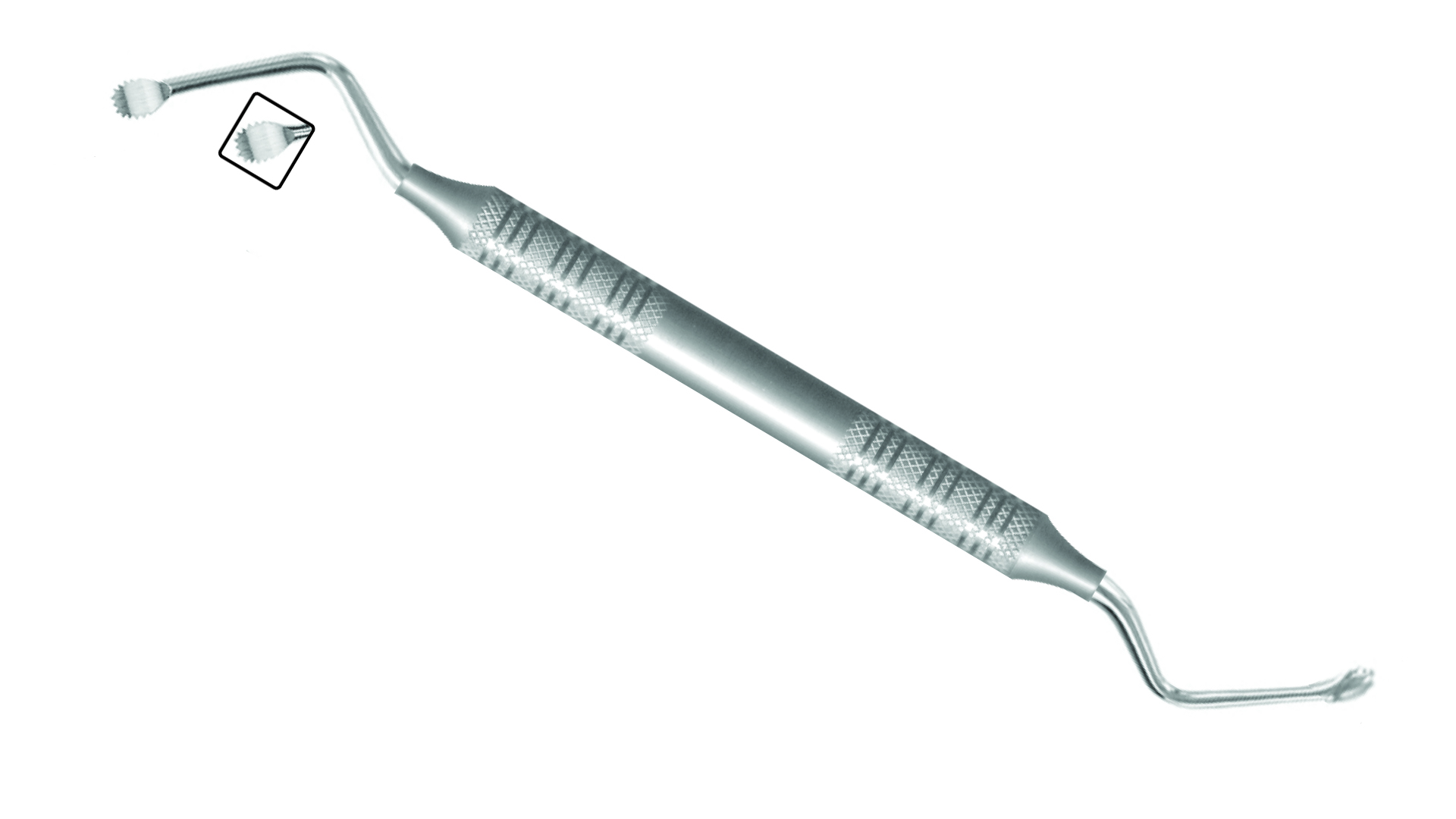 Best Surgical Curettes Spoon with Serrated #LUCAS 87S, 1/Pk